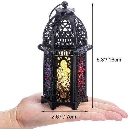 Wedding Moroccan Lantern Tea Light Candle Holder Table Centerpiece Black Wedding Moroccan Lantern Tea Light Candle Holder Table Centerpiece Black